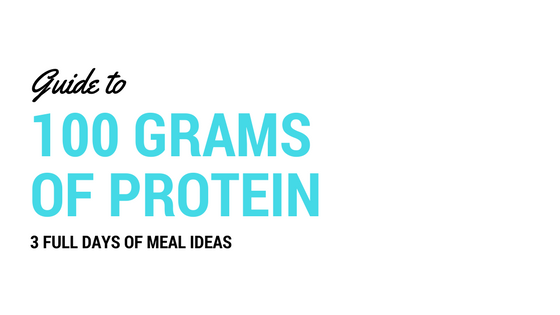 3 Ways To Get 100 Grams of Protein